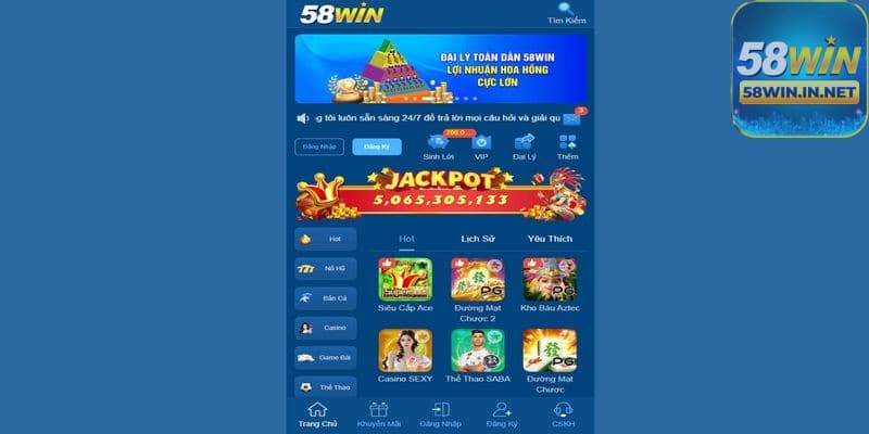 58Win với chính sách bảo mật được bảo vệ nghiêm ngặt