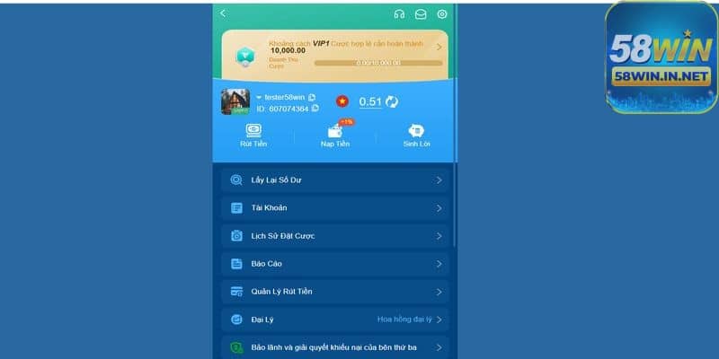 58win áp dụng nhiều lớp bảo mật trong chính sách bảo mật cá nhân