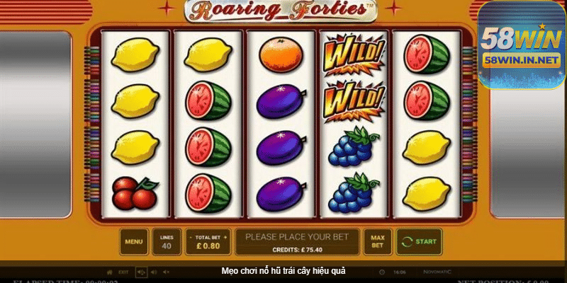 Mẹo chơi nổ hũ trái cây hiệu quả giúp người chơi thắng lớn