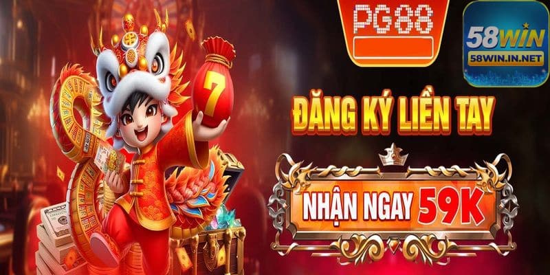 Chương trình Pg88 tặng 59k thường là một phần của chiến dịch marketing của nhà cái Pg88